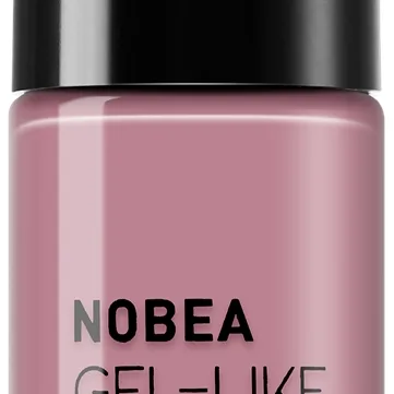 NOBEA Day-to-Day Gel-like Nail Polish geelimäinen kynsilakka sävy Rouge #N03 6 ml