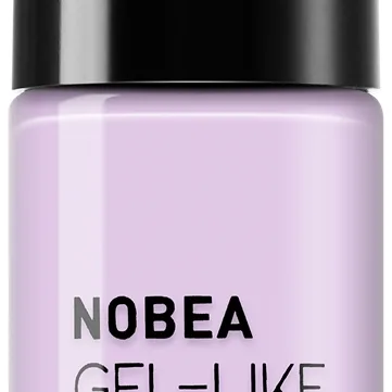 NOBEA Day-to-Day Gel-like Nail Polish geelimäinen kynsilakka sävy Soft lilac #N05 6 ml