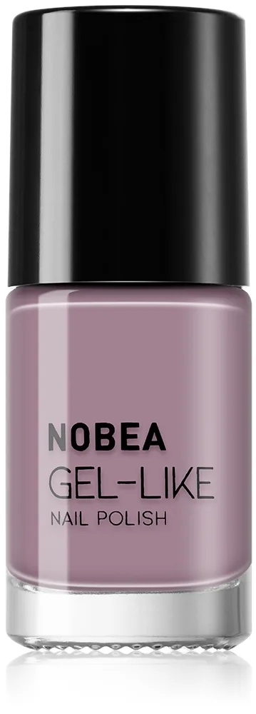 NOBEA Day-to-Day Gel-like Nail Polish Geleeffekt neglelak Skygge Thistle purple #N54 6 ml