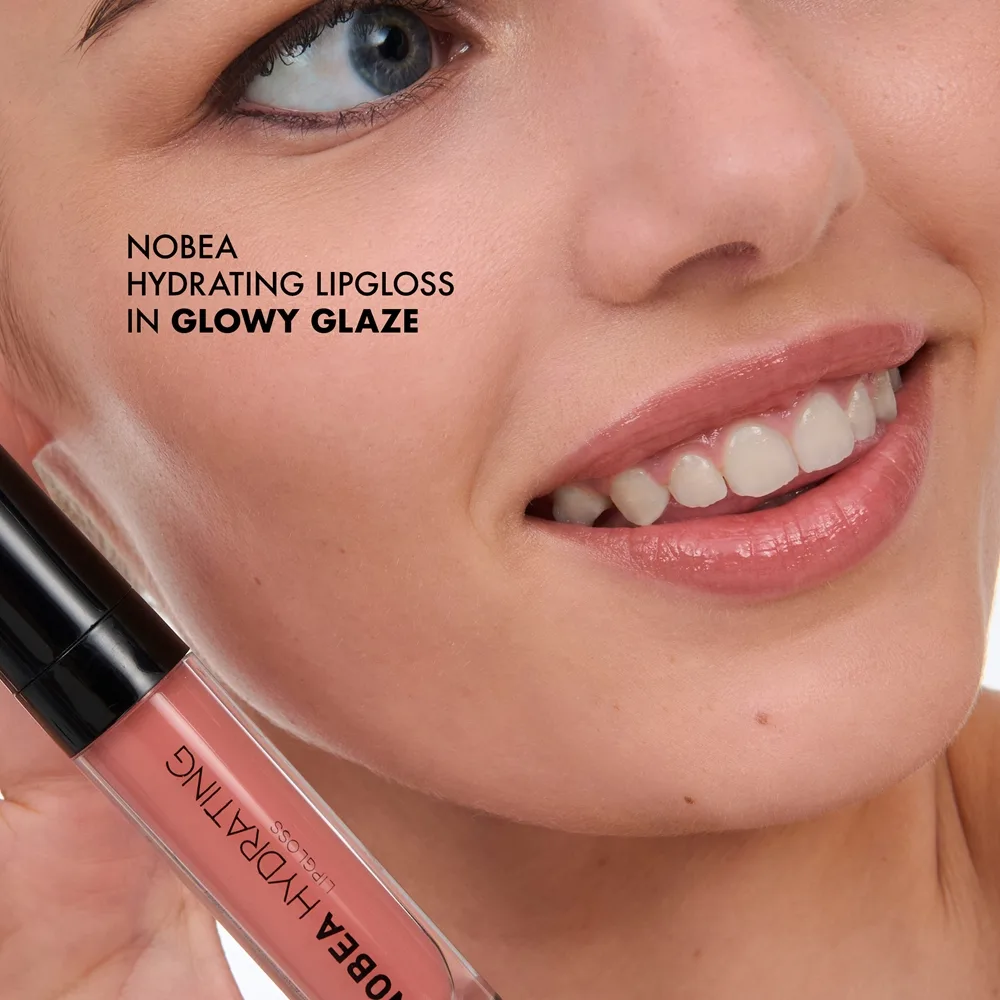 NOBEA Day-to-Day Hydrating Lipgloss Återfuktande läppglans Glowy Glaze 7 ml