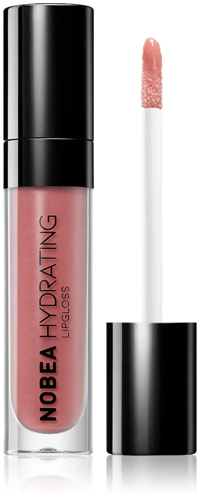 NOBEA Day-to-Day Hydrating Lipgloss Fugtende læbeglans Pink sand 7 ml