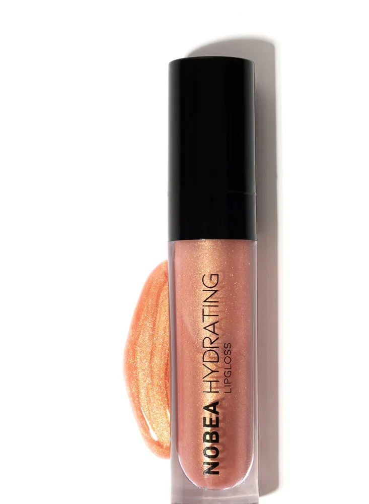 NOBEA Day-to-Day Hydrating Lipgloss Återfuktande läppglans Rosegold 7 ml