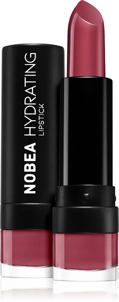 NOBEA Day-to-Day Hydrating Lipstick Fuktgivande läppstift Skugga Burgundy #L14 4,5 g