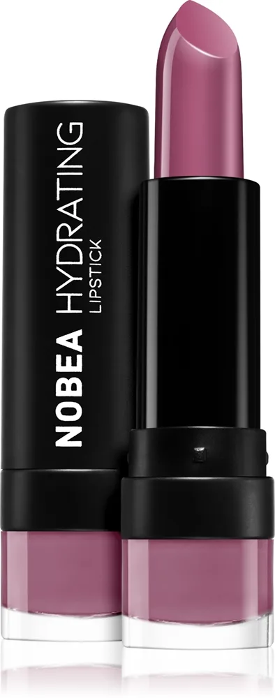 NOBEA Day-to-Day Hydrating Lipstick Fuktgivande läppstift Skugga Soft Plum #L10 4,5 g