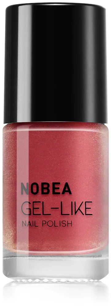 NOBEA Metal Gel-like Nail Polish Geleeffekt neglelak Skygge Olive green N#79 6 ml