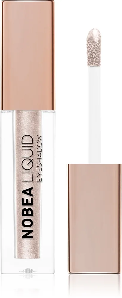 NOBEA Metal Liquid Eyeshadow nestemäinen luomiväri sävy Moonstone #E03 4 ml