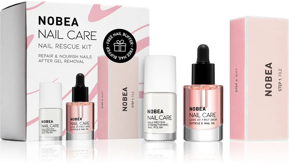 NOBEA Nail Care Nail Rescue set Presentförpackning för naglar