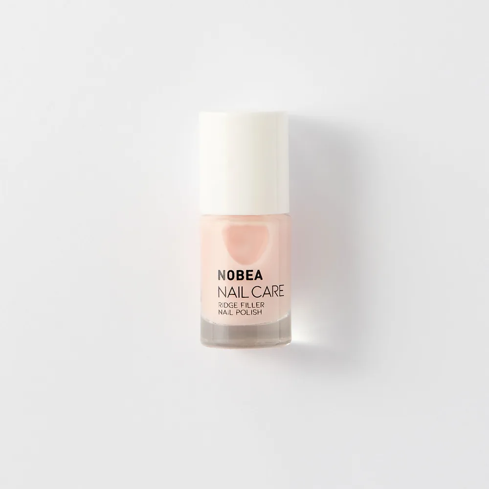 NOBEA Nail Care Ridge Filler Nail Polish kynnen pintaa tasoittava aluslakka 6 ml