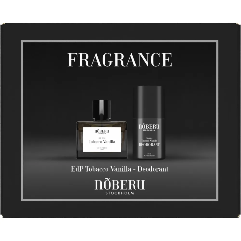 Nõberu Stockholm Tobacco Vanilla EdP 50ml + Deo Stick