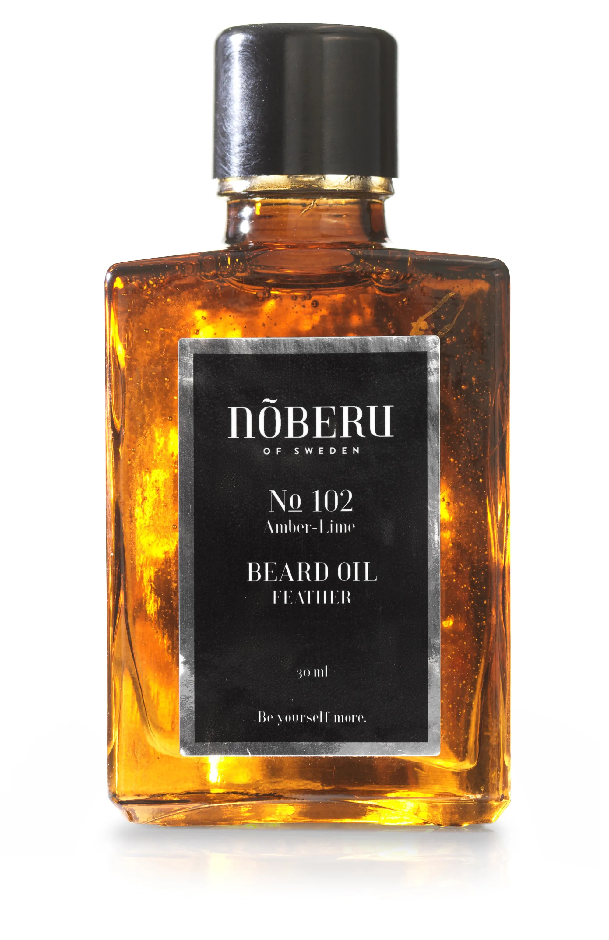 Nõberu of Sweden Beard Oil Feather Amber Lime 30 ml