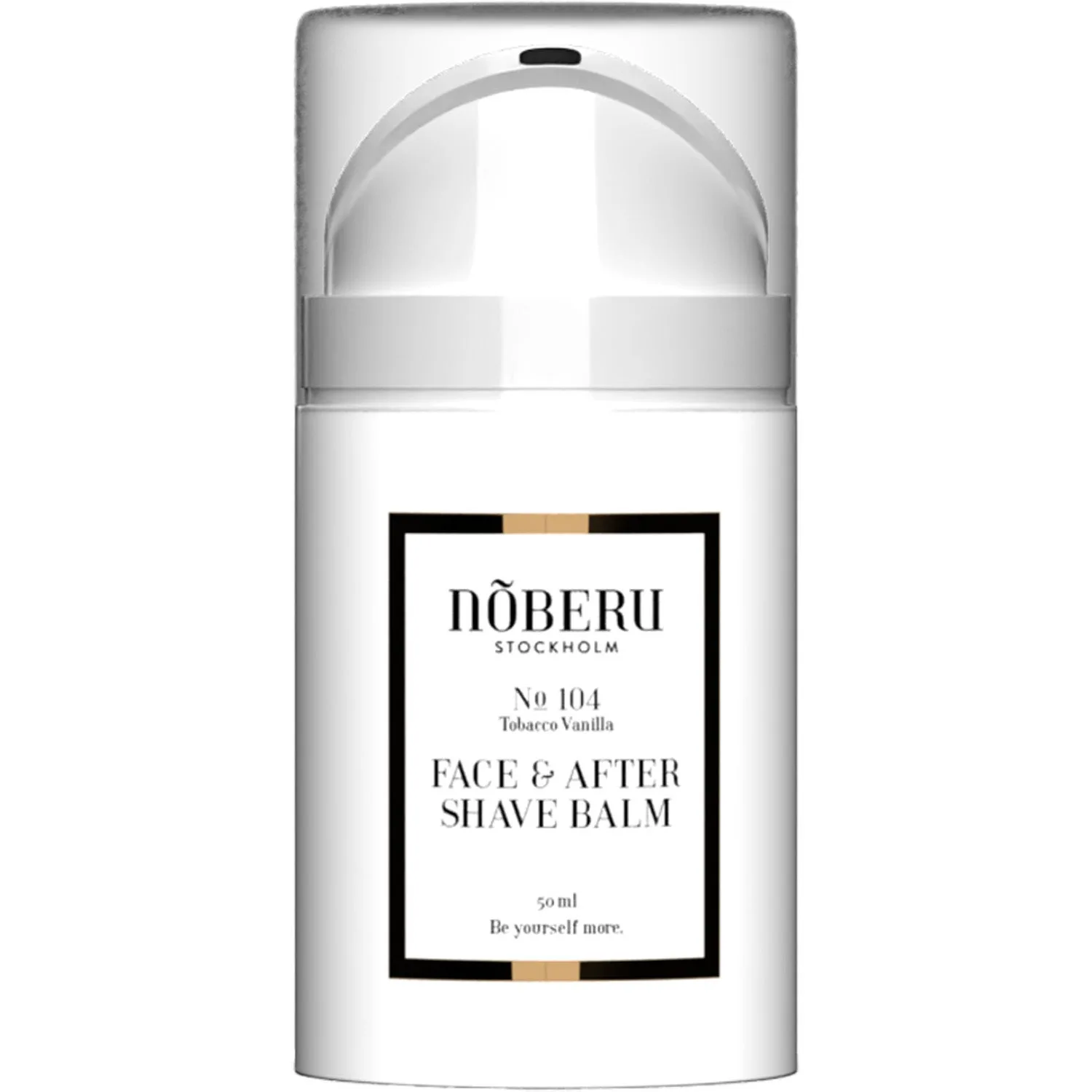 Nõberu Stockholm Face & After Shave Balm Tobacco Vanilla - 50 ml