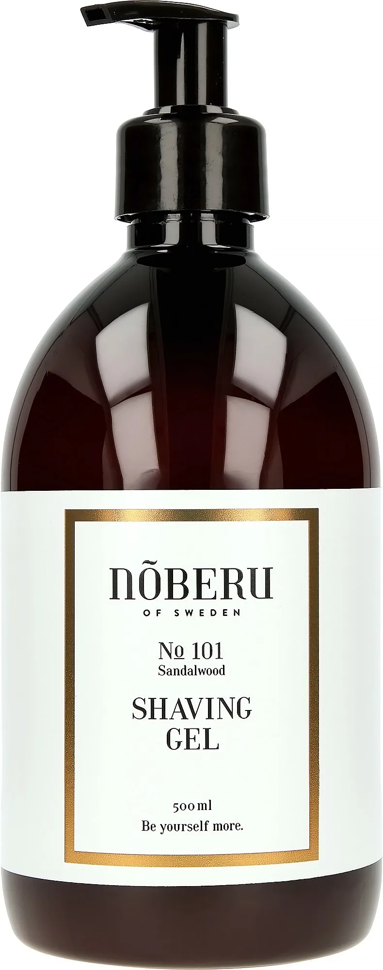 Nõberu Stockholm   Shaving Gel No 101 Sandalwood 500 ml
