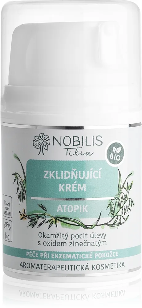 Nobilis Tilia Atopic rauhoittava voide erittäin kuivalle ja herkälle atooppiselle iholle 50 ml