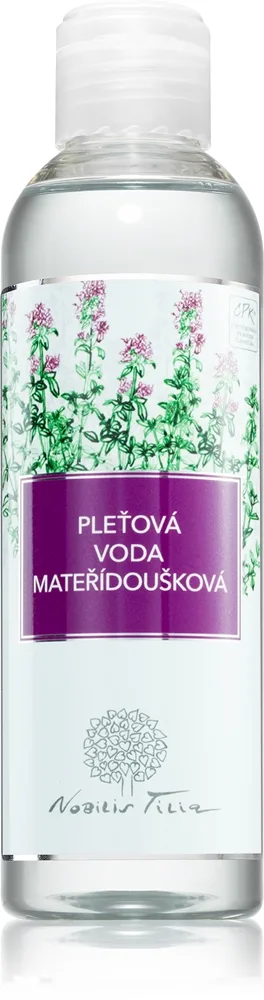 Nobilis Tilia Face Lotion Mateřídoušková Ansiktslotion För att reglera talg 200 ml