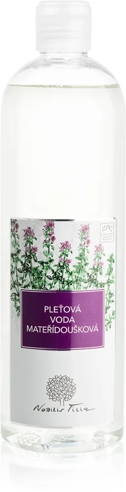 Nobilis Tilia Face Lotion Mateřídoušková kasvovesi talinerityksen säätelyyn 500 ml
