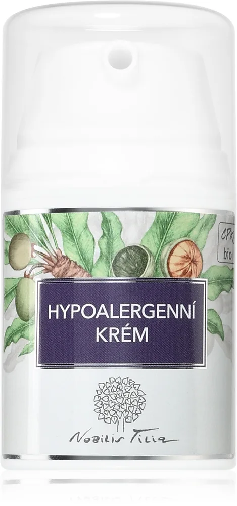 Nobilis Tilia Hypoalergenní krém Lys creme Parfumefri 50 ml