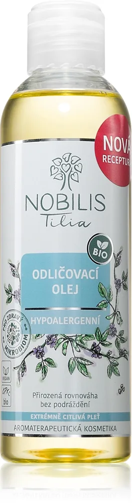 Nobilis Tilia Odličovací Olej Hypoalergenní meikinpoistoöljy 200 ml