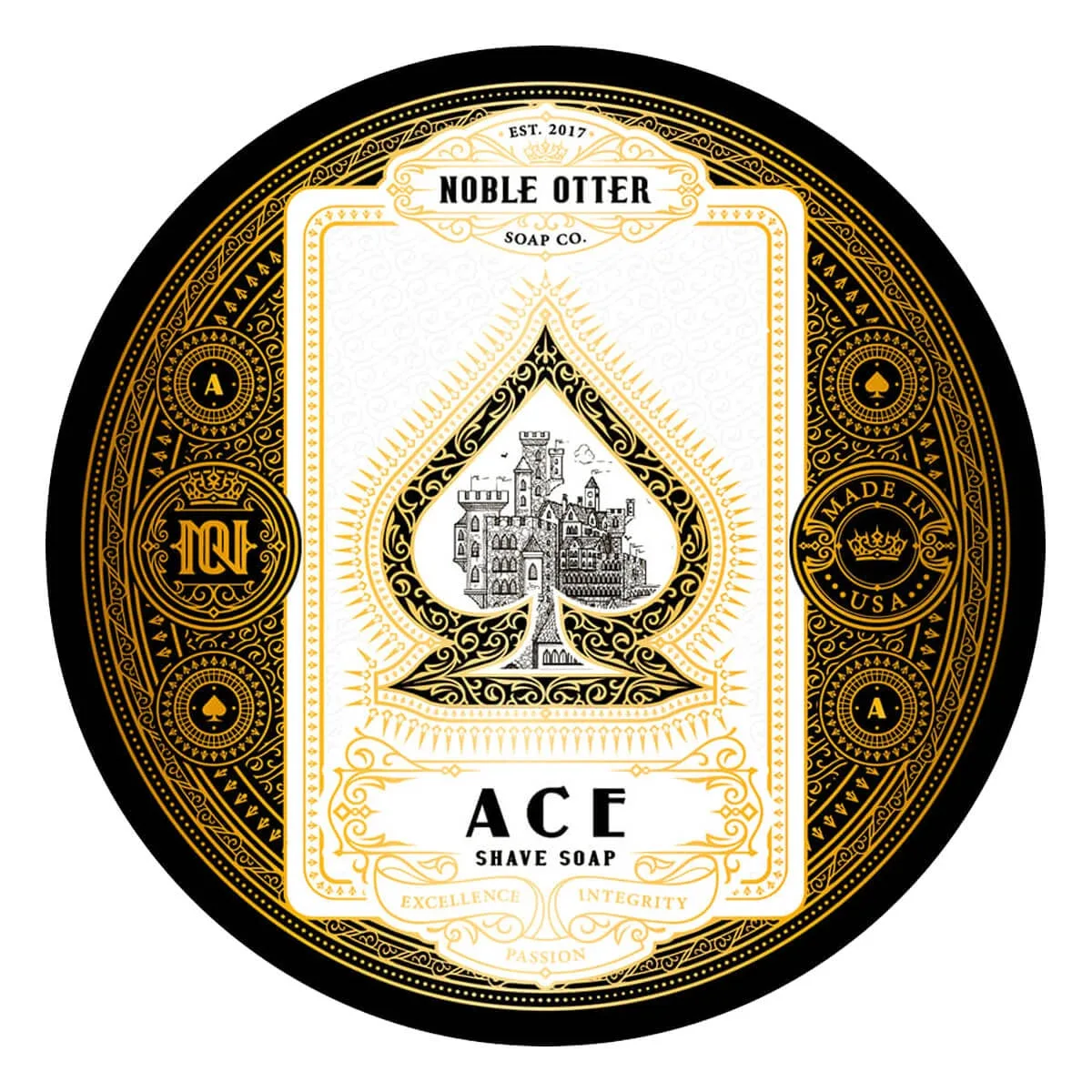 Noble Otter Barbersæbe, Ace, 118 ml.