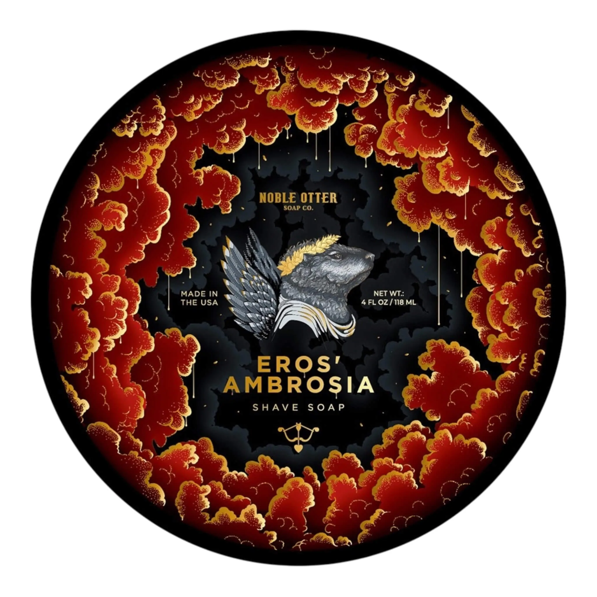 Noble Otter Barbersæbe, Eros Ambrosia, 118 ml.