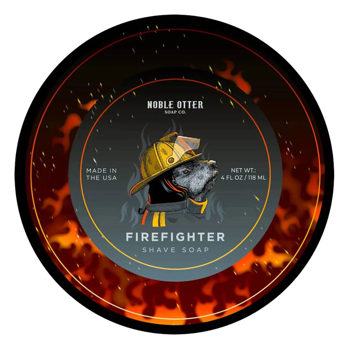 Noble Otter Barbersæbe, Firefighter, 118 ml.