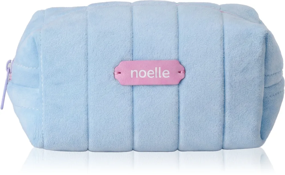 Noelle Cosmetic Bag Plush Pouch Kosmetiktäschchen Blue 1 St.