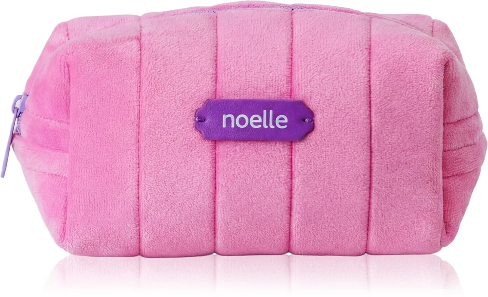 Noelle Cosmetic Bag Plush Pouch Kosmetiktäschchen Pink 1 St.