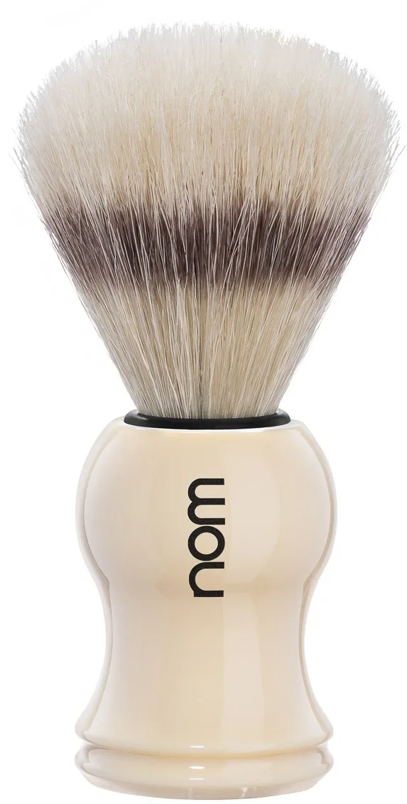 NOM GUSTAV Shaving Brush Pure Bristle Creme