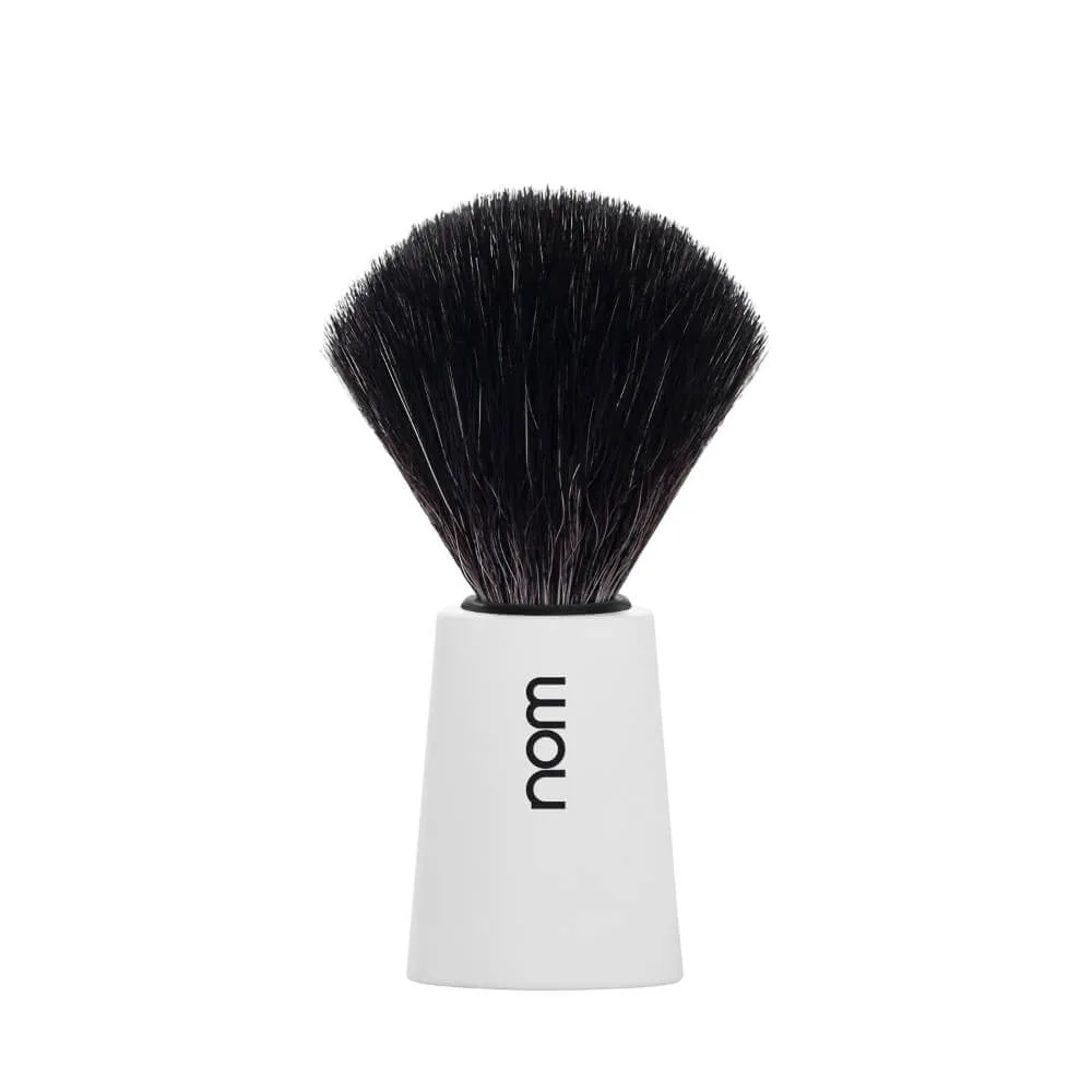nom shaving Barberkost, CARL, Black Fibre, White