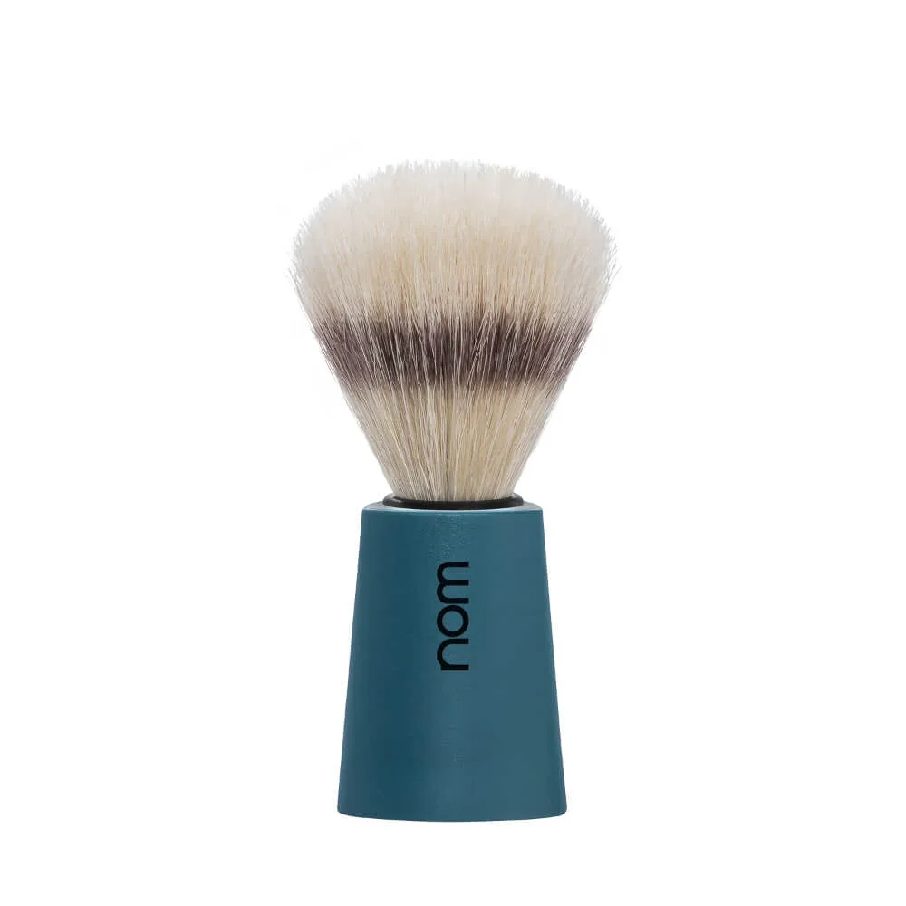 nom shaving Barberkost, CARL, Natural Bristle, Petrol