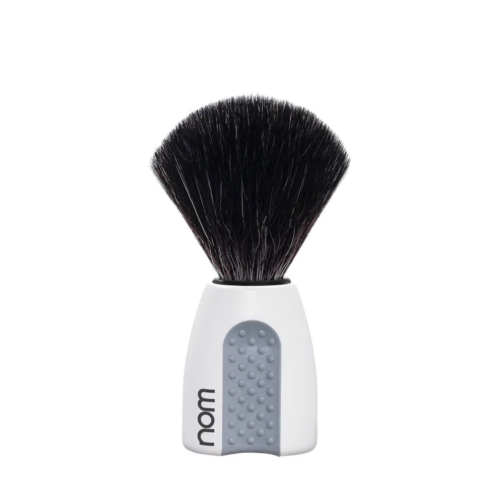 nom shaving Barberkost, ERIK, Black Fibre, White