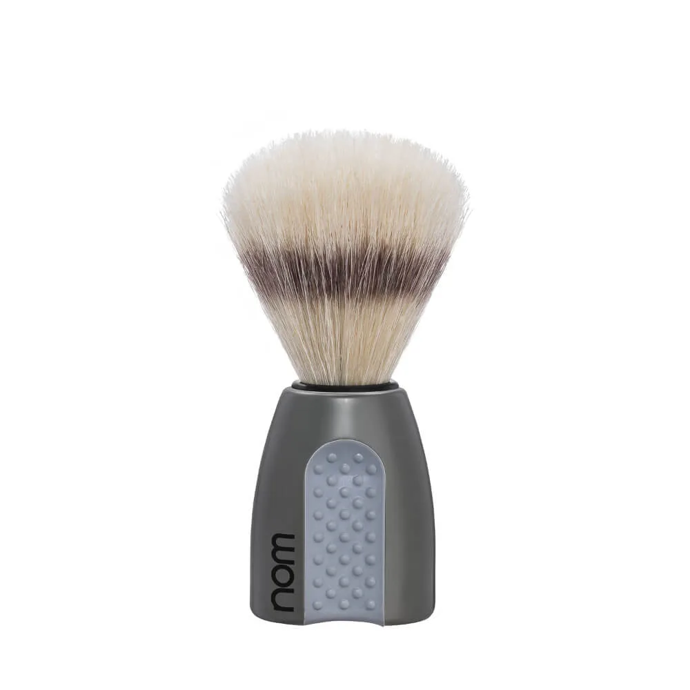 nom shaving Barberkost, ERIK, Natural Bristle, Grey