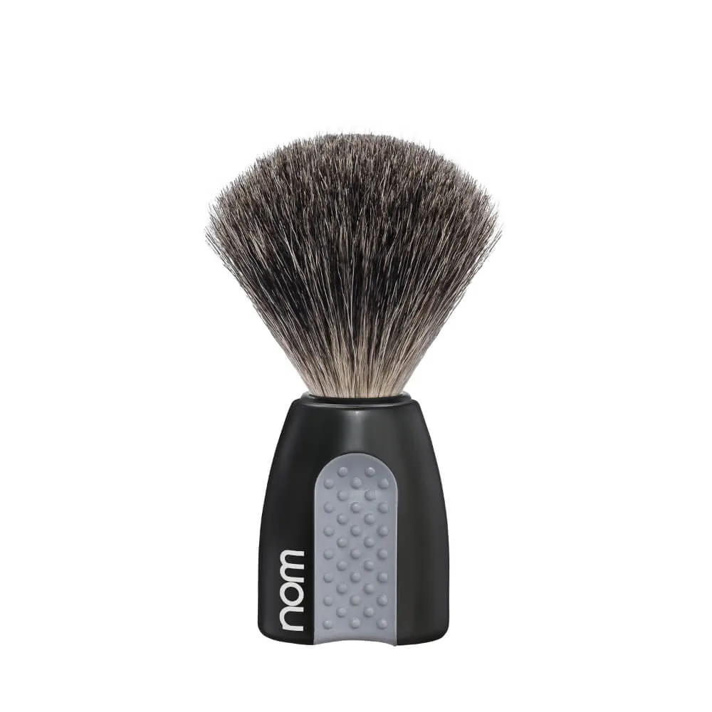 nom shaving Barberkost, ERIK, Pure Badger, Black