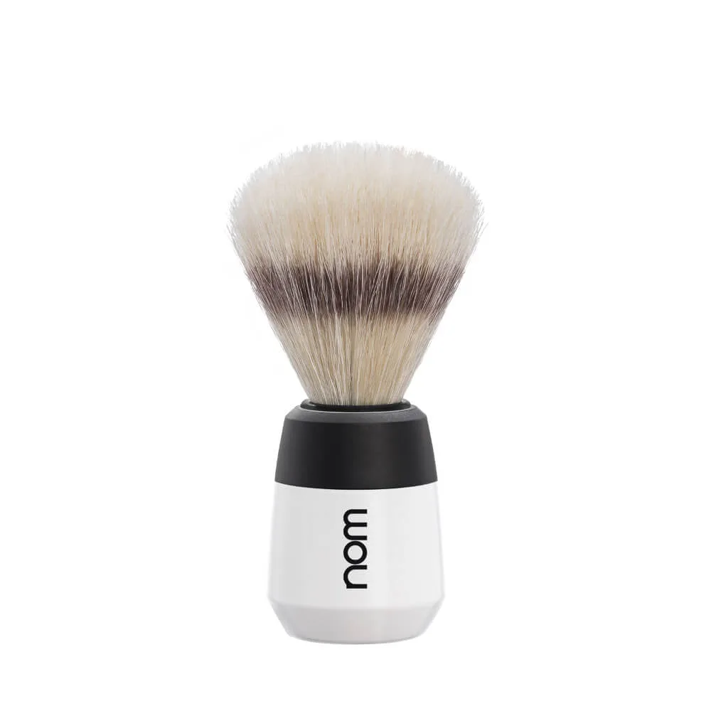 nom shaving Barberkost, MAX, Natural Bristle, White