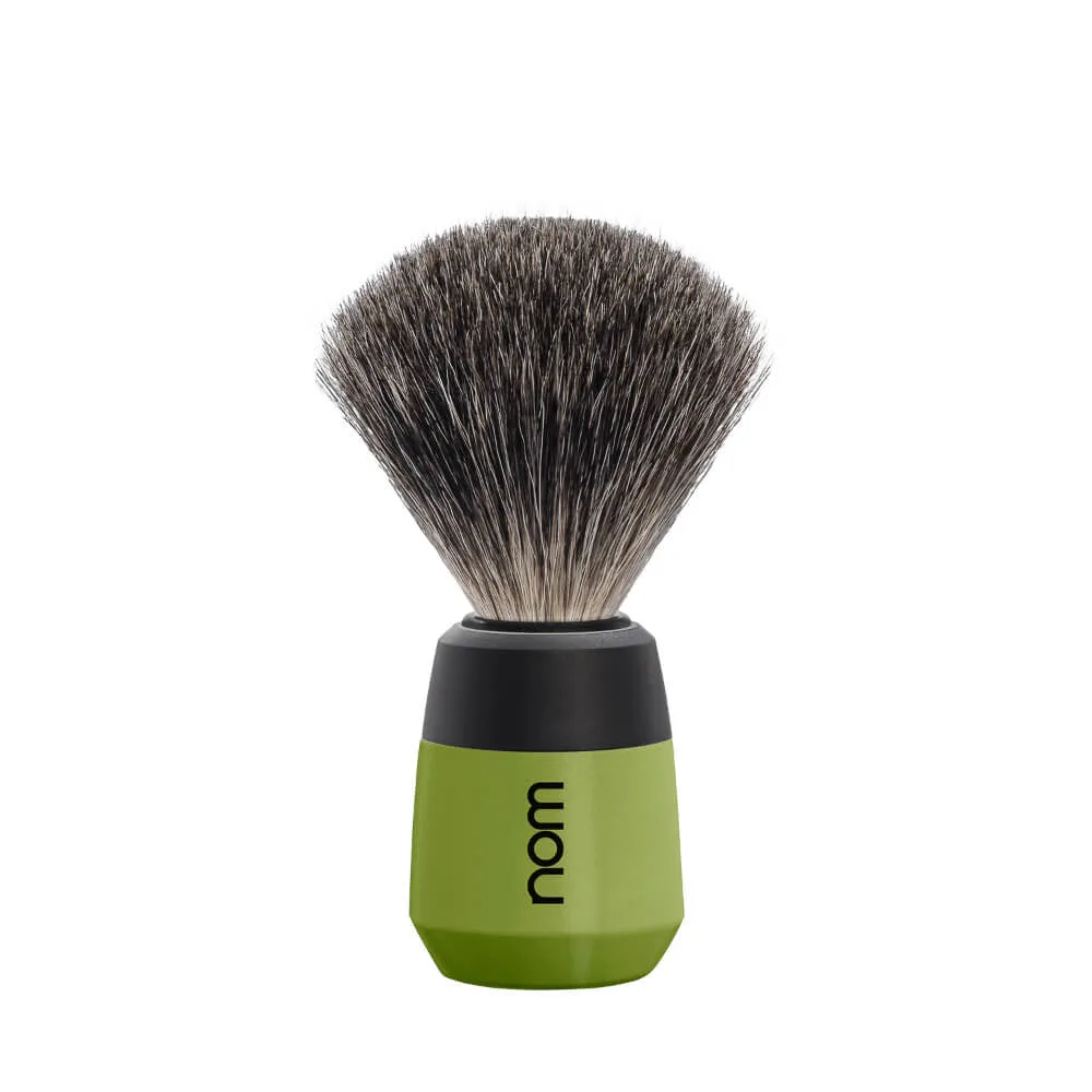 nom shaving Barberkost, MAX, Pure Badger, Olive