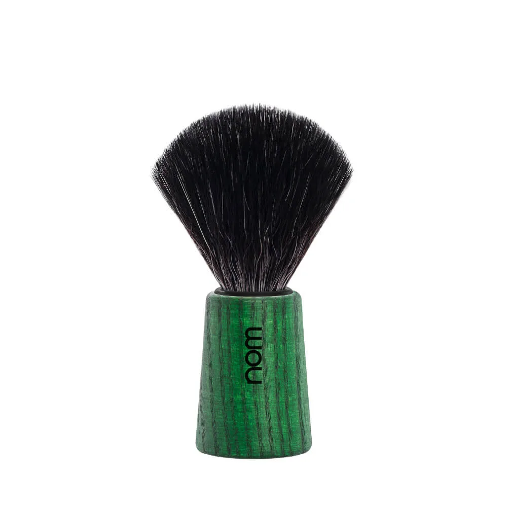 nom shaving Barberkost, THEO, Black Fibre, Green Ash