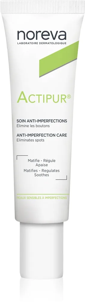 Noreva Actipur Anti-imperfection Care kasvohoito ihon virheiden ehkäisyyn 30 ml