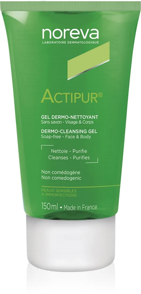 Noreva Actipur Dermo-Cleansing Gel Mild rengörande gel för känslig hud 150 ml