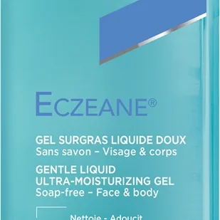 Noreva Eczeane Gentle Liquid Ultra-Moisturizing Gel Duschtvål för ansikte och kropp 1000 ml