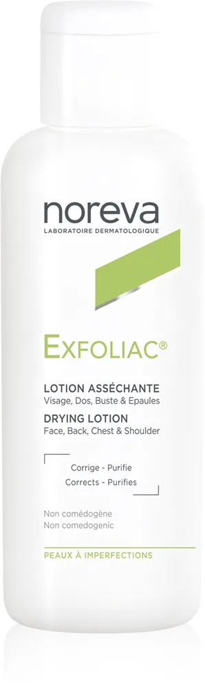 Noreva Exfoliac Drying Lotion Lokal behandling af akne 125 ml