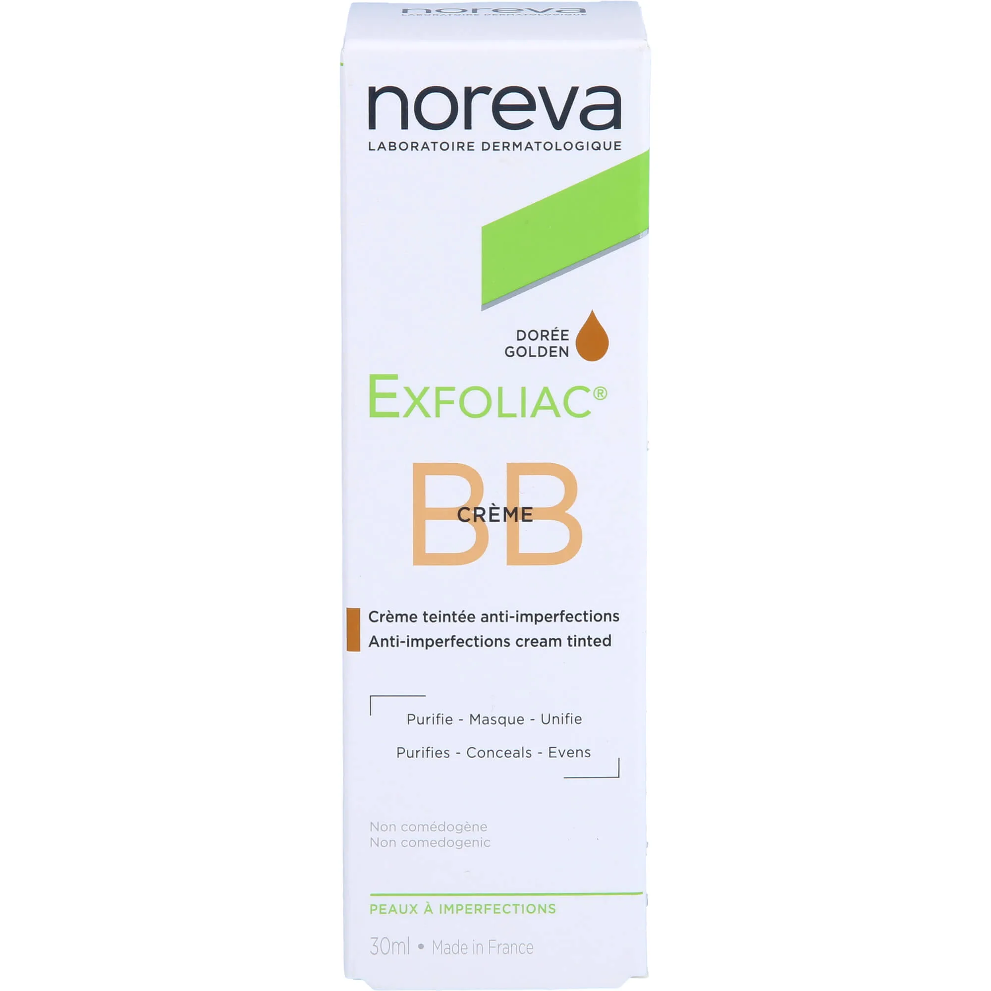 Noreva Exfoliac Getönte Bb-Creme Dunkel 30 ml - Zur Hautpflege