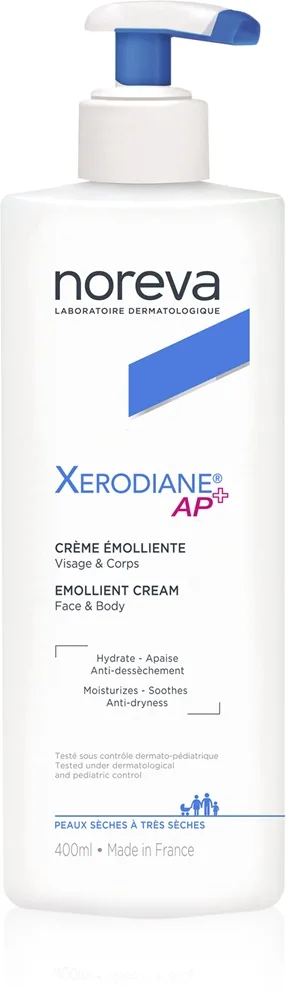 Noreva Xerodiane AP+ Emollient Cream Pehmentävä voide 400 ml