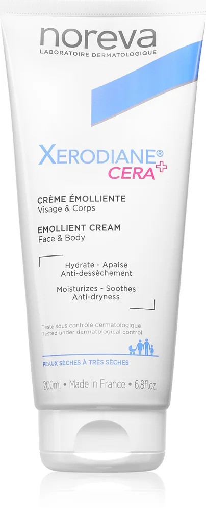 Noreva Xerodiane® Cera Emollient Cream ravitseva voide erittäin kuivalle iholle 200 ml