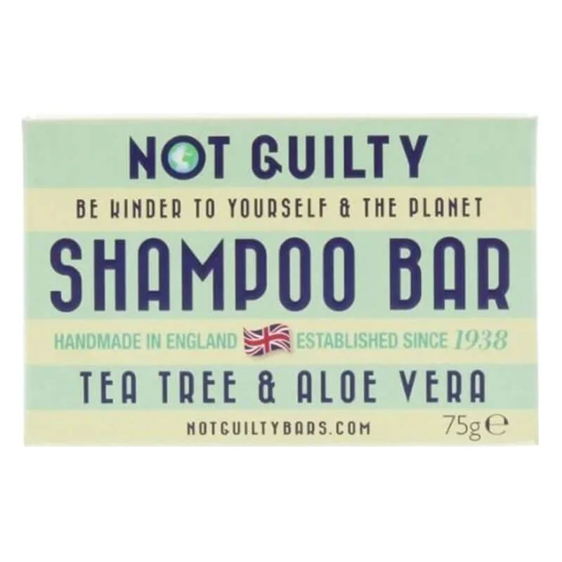 Not Guilty Shampoo Bar Tea Tree & Aloe Vera 75 g