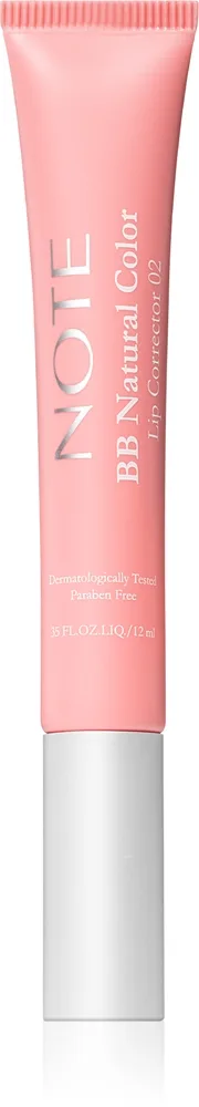 Note Cosmetique BB Natural Color Närande läppglans Skugga 02 12 ml