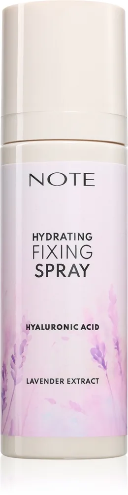 Note Cosmetique Hydrating Fixing Spray Sminkfixerande spray med återfuktande effekt typ Lavender 100 ml