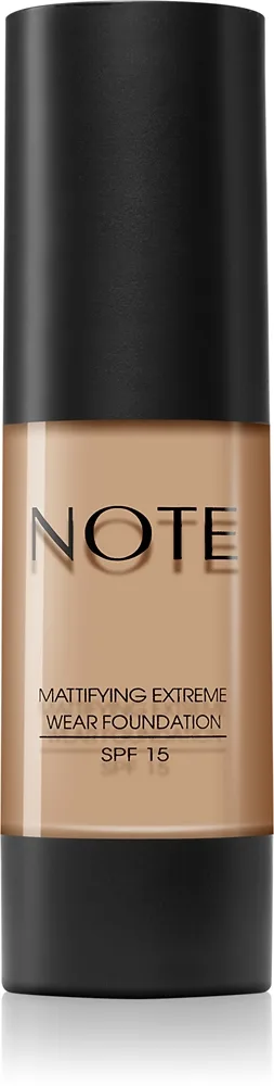 Note Cosmetique Mattifying Extreme Wear Foundation Mattifierande foundation 02 Natural Beige 30 ml