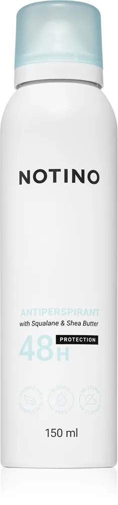 Notino Antiperspirant 48h with Squalane & Shea Butter Antiperspirant spray för Kvinnor 150 ml