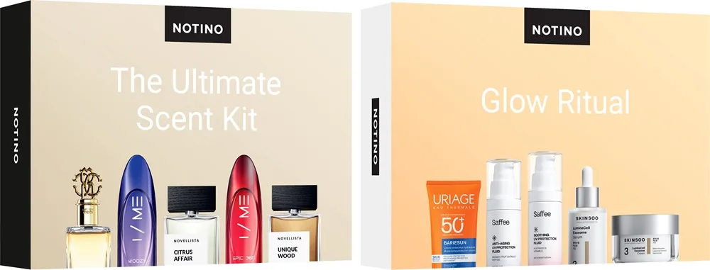 Beauty Set Glow & Scent Collection edullinen pakkaus