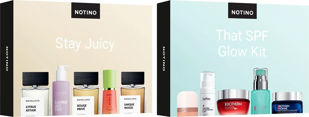 Beauty Set Sun & Glow Essentials edullinen pakkaus