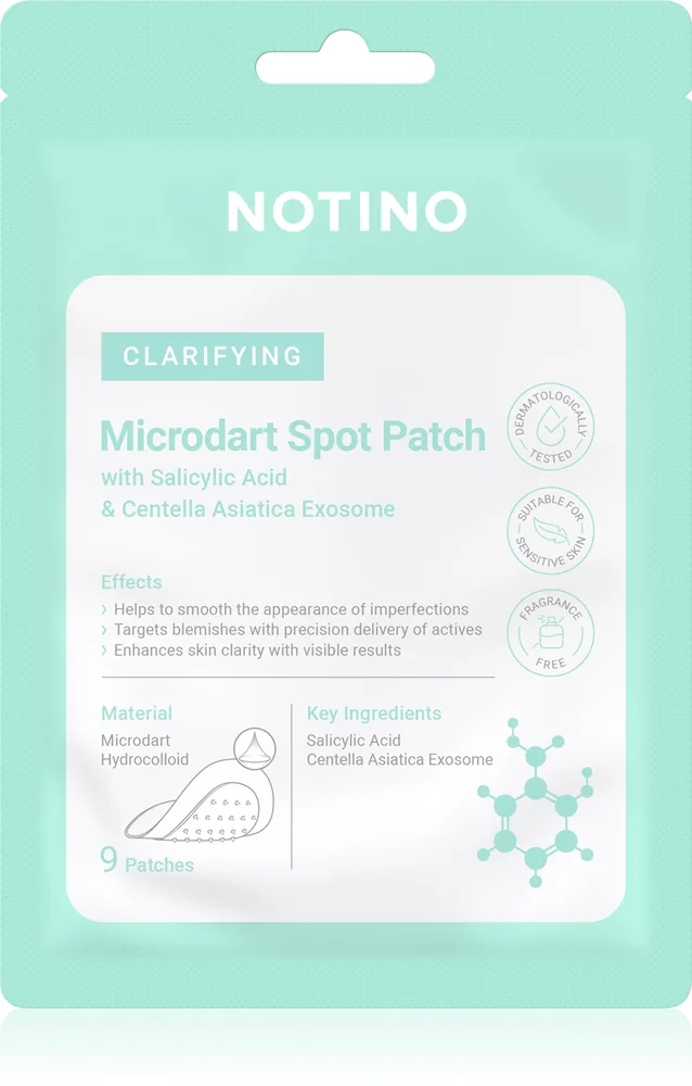 Notino Clarifying Microdart Spot Patch Lappar för problematisk hud för att behandla akne 9 st.